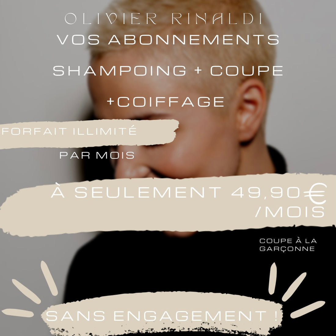 Abonnement coupe femme et homme